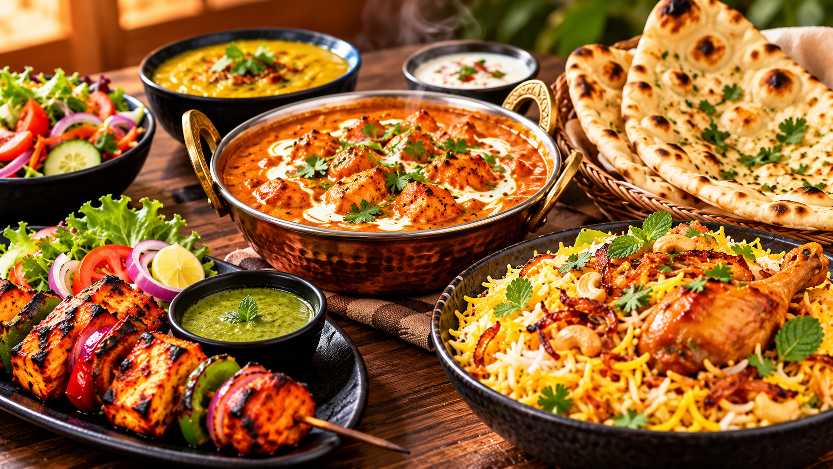 Restaurant food